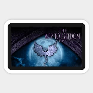 Way to Freedom - Blue Kalarthri Sticker